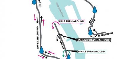 Karta za Portland maraton